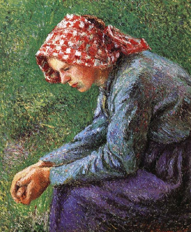 Camille Pissarro Sitting France oil painting art
